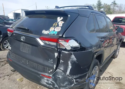 2020 Toyota Rav4 Le из США, поврежденный, VIN 2T3G1RFV3LW108860